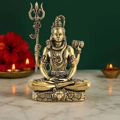 Lord Shiva Brass Idol
